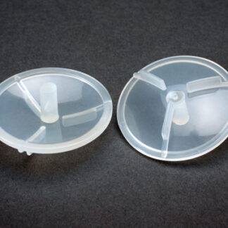 Ribbed Watch Glass for MP-123, 15mL Tube